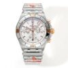 Breitling Chronomat B01 IB0134101G1A1 42mm SS BLS Factory 1:1 Best Edition White Dial on Stainless Steel Strap A7750 - Best Replica Watches Store For Sale!
