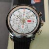 Chopard Mille Miglia 168571 SS V7 Factory 1:1 Best Edition White Dial On Black Rubber Strap A7750 to Cal.107179 - Best Replica Watches Store For Sale!