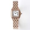 Cartier Panthère 22mm WGPN0040 BV Factory 1:1 Best Edition RG White Dial on RG Bracelet Ronda Quartz - Best Replica Watches Store For Sale!