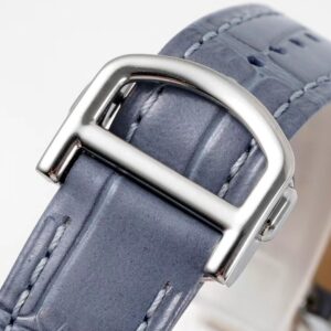 Cartier Pasha 30mm SS AF Factory 1:1 Best Edition Blue Leather Strap - Best Replica Watches Store For Sale!
