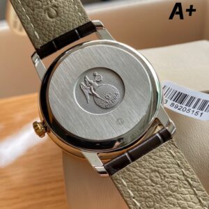 OMEGA De Ville Prestige A+ Factory 1:1 Best Edition White Diamond-shaped Dial YG Markers - Best Replica Watches Store For Sale!