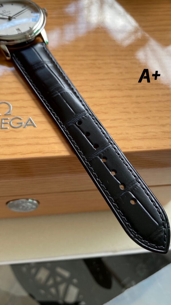 OMEGA De Ville Prestige A+ Factory 1:1 Best Edition White Diamond-shaped Dial Silver Markers - Best Replica Watches Store For Sale!