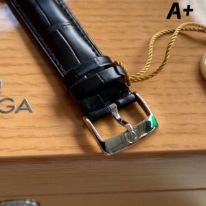 OMEGA De Ville Prestige A+ Factory 1:1 Best Edition White Diamond-shaped Dial Silver Markers - Best Replica Watches Store For Sale!