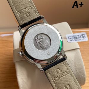 OMEGA De Ville Prestige A+ Factory 1:1 Best Edition White Diamond-shaped Dial Silver Markers - Best Replica Watches Store For Sale!