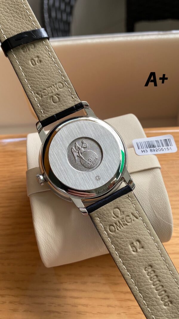 OMEGA De Ville Prestige A+ Factory 1:1 Best Edition White Diamond-shaped Dial Silver Markers - Best Replica Watches Store For Sale!