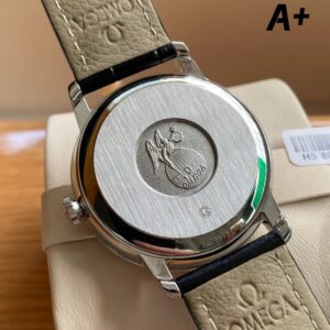 OMEGA De Ville Prestige A+ Factory 1:1 Best Edition White Diamond-shaped Dial Silver Markers - Best Replica Watches Store For Sale!