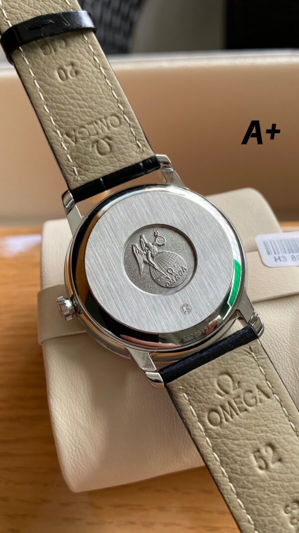 OMEGA De Ville Prestige A+ Factory 1:1 Best Edition White Diamond-shaped Dial Silver Markers - Best Replica Watches Store For Sale!