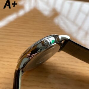 OMEGA De Ville Prestige A+ Factory 1:1 Best Edition Blue Granular Dial RG Markers - Best Replica Watches Store For Sale!