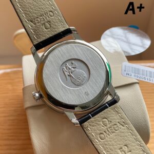 OMEGA De Ville Prestige A+ Factory 1:1 Best Edition Blue Granular Dial RG Markers - Best Replica Watches Store For Sale!