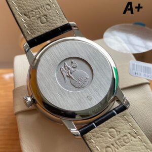 OMEGA De Ville Prestige A+ Factory 1:1 Best Edition Blue Granular Dial RG Markers - Best Replica Watches Store For Sale!