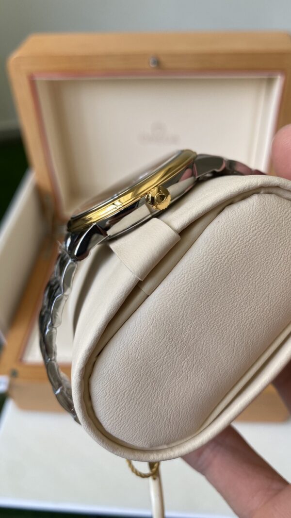 OMEGA De Ville Prestige 39.5mm YG/SS A+ Factory 1:1 Best Edition YG Markers Dial - Best Replica Watches Store For Sale!
