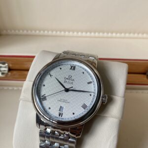 OMEGA De Ville Prestige 39.5mm SS A+ Factory 1:1 Best Edition Diamond-shaped Dial - Best Replica Watches Store For Sale!