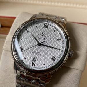 OMEGA De Ville Prestige 39.5mm SS A+ Factory 1:1 Best Edition Diamond-shaped Dial - Best Replica Watches Store For Sale!