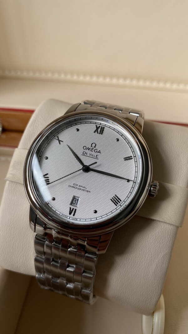 OMEGA De Ville Prestige 39.5mm SS A+ Factory 1:1 Best Edition Diamond-shaped Dial - Best Replica Watches Store For Sale!