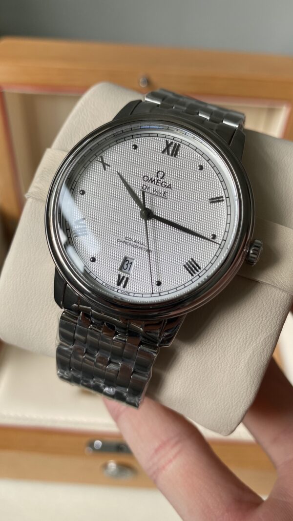 OMEGA De Ville Prestige 39.5mm SS A+ Factory 1:1 Best Edition Diamond-shaped Dial - Best Replica Watches Store For Sale!