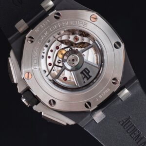 AP Royal Oak Offshore 44mm Black Ceramic APF Factory 1:1 Best Edition Black Dial on Rubber Strap A3126 - Best Replica Watches Store For Sale!