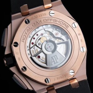 AP Royal Oak Offshore 44mm RG Ceramic Bezel APF Factory 1:1 Best Edition Grey Dial on Rubber Strap A3126 - Best Replica Watches Store For Sale!