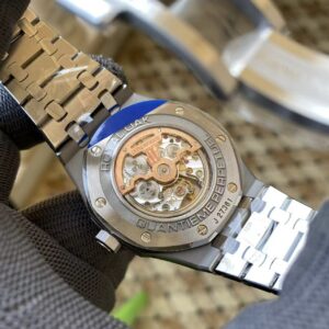 AP Royal Oak 41mm Complicated 26606ST SS APS Factory 1:1 Best Edition Green Dial on SS Bracelet A5134 (CHS) - Best Replica Watches Store For Sale!