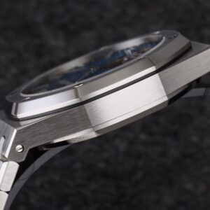 AP Royal Oak Tourbillon R8 Factory Blue Sunburst Tapisserie Dial V3 - Best Replica Watches Store For Sale!