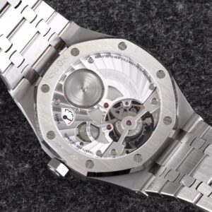 AP Royal Oak Tourbillon R8 Factory Blue Sunburst Tapisserie Dial V3 - Best Replica Watches Store For Sale!
