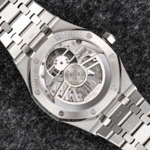 AP Royal Oak 2018 SIHH SS Tourbillon R8 Factory Diamond Bezel Green Sunburst Tapisserie Dial on SS Bracelet V3 - Best Replica Watches Store For Sale!