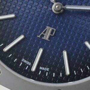AP Royal Oak 39mm 15202 SS IPF Factory 1:1 Best Edition Blue/Black Textured Dial - Best Replica Watches Store For Sale!