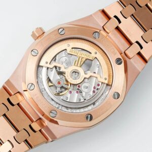 AP Royal Oak 39mm 15202 RG IPF Factory 1:1 Best Edition Blue Textured Dial - Best Replica Watches Store For Sale!