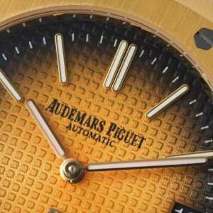 AP Royal Oak 39mm 15202 YG IPF Factory 1:1 Best Edition Yellow/Brown Textured Dial - Best Replica Watches Store For Sale!