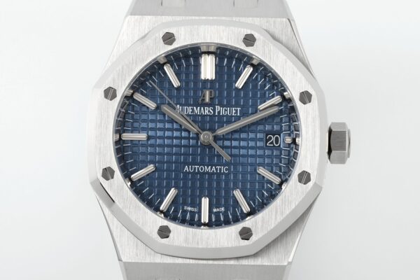 AP Royal Oak 41mm 15400 SS  ZF Factory 1:1 Best Edition Blue Textured Dial - Best Replica Watches Store For Sale!