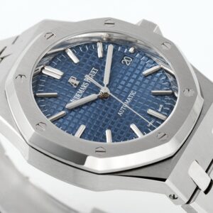 AP Royal Oak 41mm 15400 SS  ZF Factory 1:1 Best Edition Blue Textured Dial - Best Replica Watches Store For Sale!