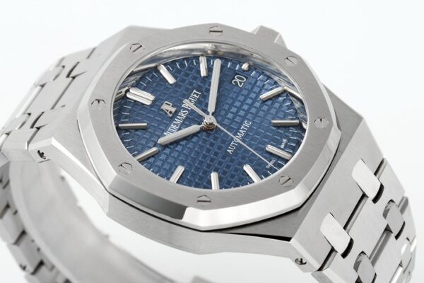 AP Royal Oak 41mm 15400 SS  ZF Factory 1:1 Best Edition Blue Textured Dial - Best Replica Watches Store For Sale!