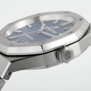 AP Royal Oak 41mm 15400 SS  ZF Factory 1:1 Best Edition Blue Textured Dial - Best Replica Watches Store For Sale!