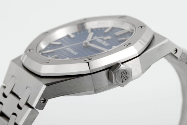 AP Royal Oak 41mm 15400 SS  ZF Factory 1:1 Best Edition Blue Textured Dial - Best Replica Watches Store For Sale!