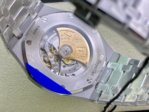 AP Royal Oak 37mm 15450 SS  ZF Factory 1:1 Best Edition Gray Textured Dial on SS Bracelet SA3120 Super Clone - Best Replica Watches Store For Sale!