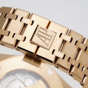 AP Royal Oak 37mm 15400 RG  ZF Factory 1:1 Best Edition White Textured Dial - Best Replica Watches Store For Sale!