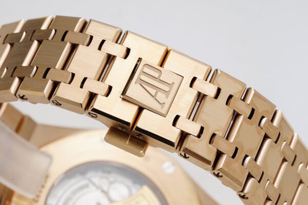 AP Royal Oak 37mm 15400 RG  ZF Factory 1:1 Best Edition White Textured Dial - Best Replica Watches Store For Sale!