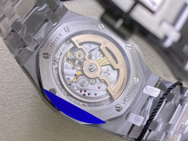 AP Royal Oak 39mm 15202IP SS  ZF Factory 1:1 Best Edition Blue Textured Dial on SS Bracelet A2121 - Best Replica Watches Store For Sale!