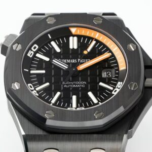 AP Royal Oak Offshore Diver 15707 Black Ceramic  ZF Factory 1:1 Best Edition SA3120 Super Clone - Best Replica Watches Store For Sale!