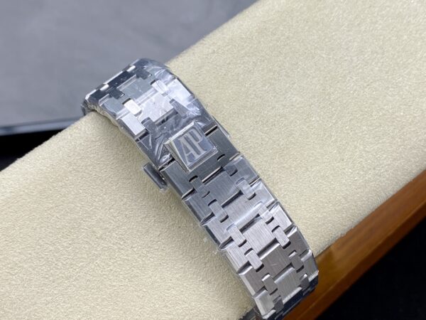 AP Royal Oak 41mm 15510  SS APS Factory 1:1 Best Edition Green Dial V2 - Best Replica Watches Store For Sale!