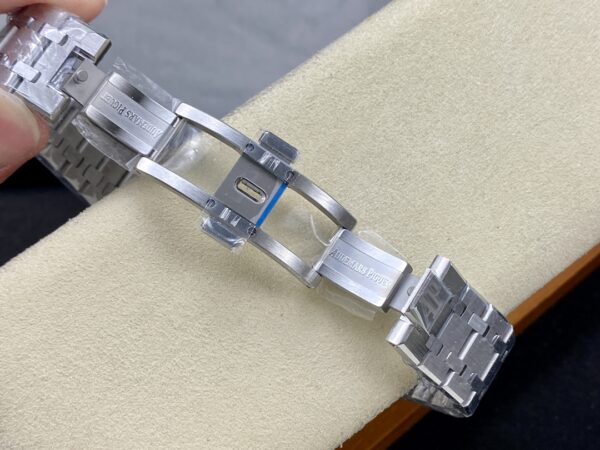 AP Royal Oak 41mm 15510 "50th Anniversary" SS APS Factory 1:1 Best Edition Green Dial on SS Bracelet SA4302 Super Clone V2 - Best Replica Watches Store For Sale!