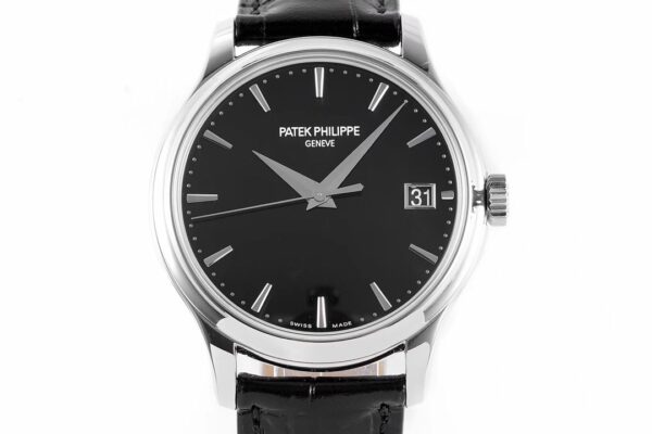 PATEK PHILIPPE Calatrava 5227 SS  ZF Factory 1:1 Best Edition Black Dial - Best Replica Watches Store For Sale!