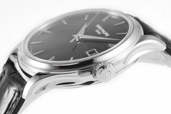 PATEK PHILIPPE Calatrava 5227 SS  ZF Factory 1:1 Best Edition Black Dial - Best Replica Watches Store For Sale!