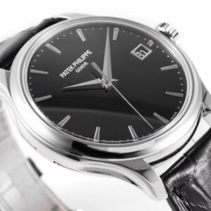 PATEK PHILIPPE Calatrava 5227 SS  ZF Factory 1:1 Best Edition Black Dial - Best Replica Watches Store For Sale!