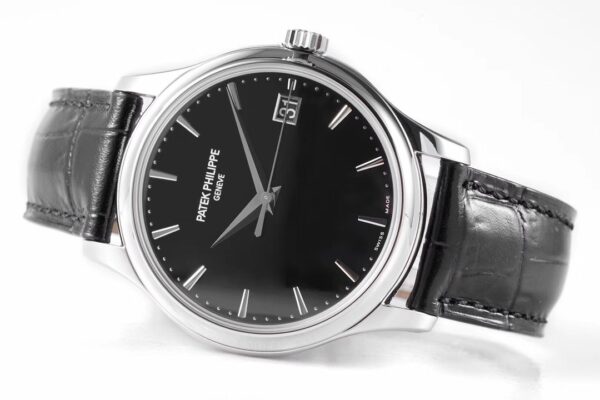 PATEK PHILIPPE Calatrava 5227 SS  ZF Factory 1:1 Best Edition Black Dial - Best Replica Watches Store For Sale!