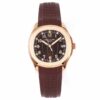 PATEK PHILIPPE Aquanaut 5167R RG  ZF Factory 1:1 Best Edition Brown Dial on Brown Rubber Strap 324CS - Best Replica Watches Store For Sale!
