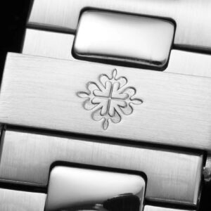 PATEK PHILIPPE Nautilus 5711 SS GR Factory 1:1 Best Edition White Dial Purple Diamonds Bezel on SS Bracelet 324CS - Best Replica Watches Store For Sale!