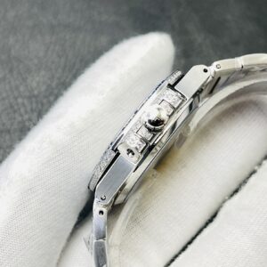 PATEK PHILIPPE Nautilus 7118 Ladies Blue/White Diamonds GR Factory 1:1 Best Edition - Best Replica Watches Store For Sale!