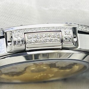 PATEK PHILIPPE Nautilus 7118 Ladies Blue/White Diamonds GR Factory 1:1 Best Edition - Best Replica Watches Store For Sale!
