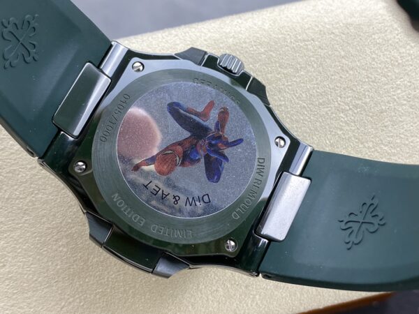 PATEK PHILIPPE AET Nautilus 5711 Green Ceramic  AMG Factory Best Edition Tiffany Blue Dial - Best Replica Watches Store For Sale!