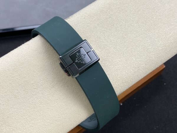 PATEK PHILIPPE AET Nautilus 5711 Green Ceramic  AMG Factory Best Edition Tiffany Blue Dial - Best Replica Watches Store For Sale!